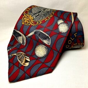 Golf Theme Tie - American Sports Classics